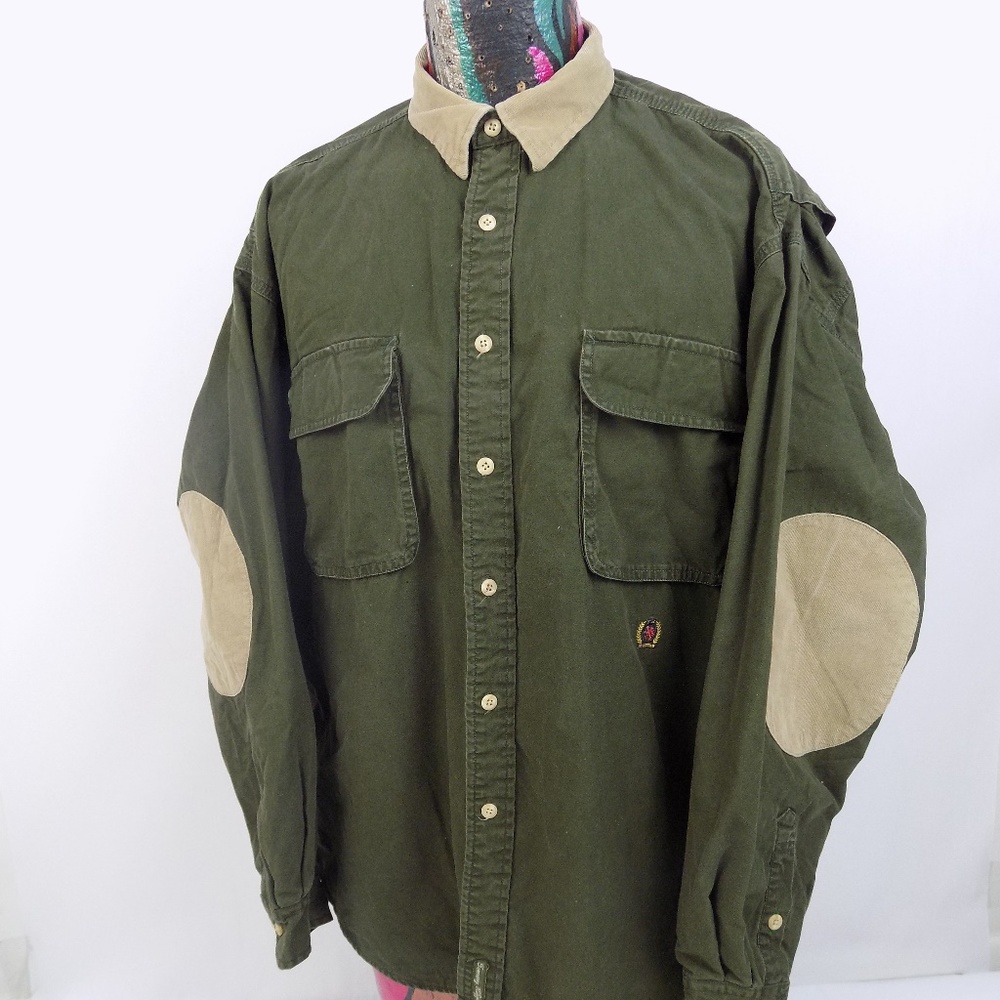 Vintage Flannel Lined Tommy Hilfiger Jacket - Picture 2 of 8